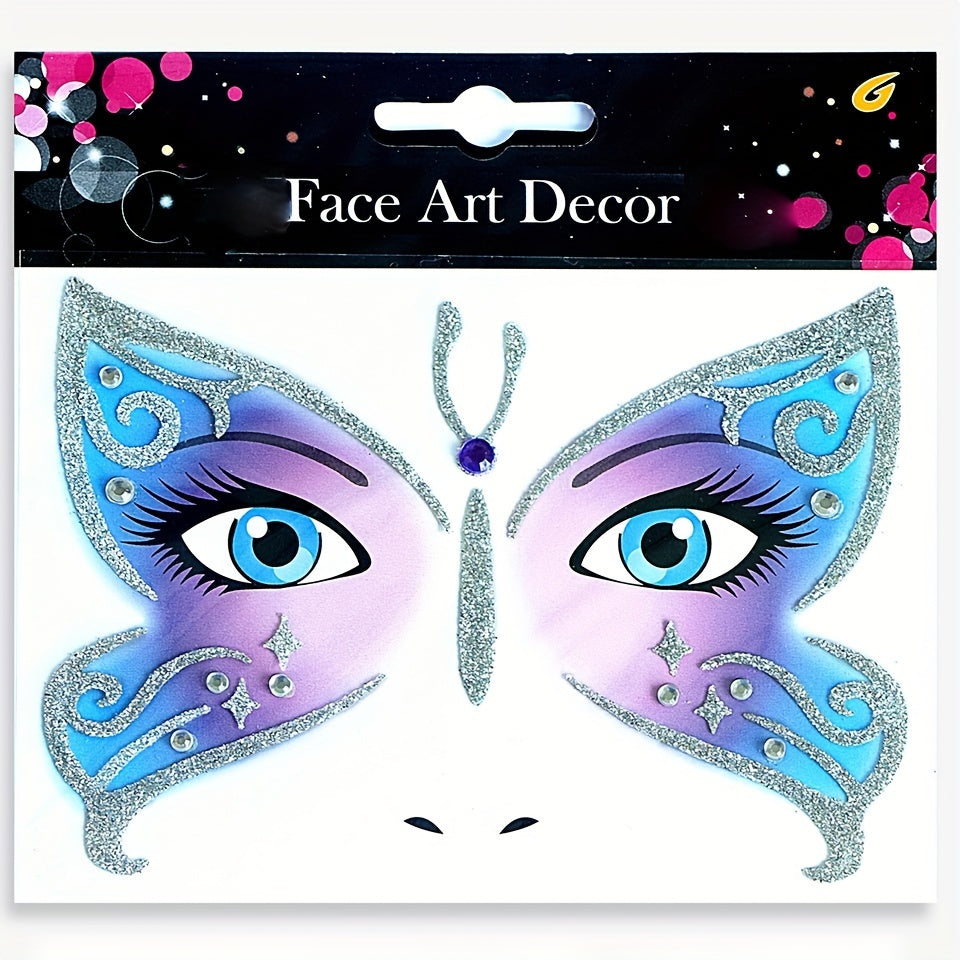 Festival Party Stage Makeup Stickers