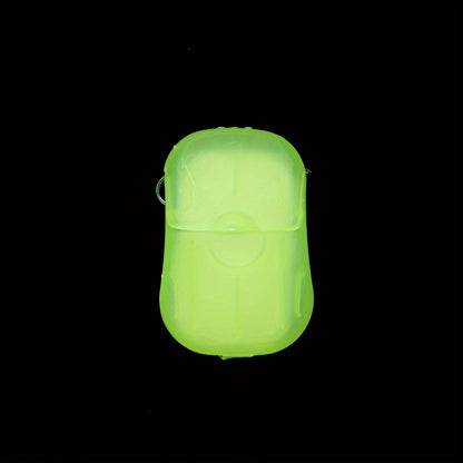 Travel Soap Sheets - Portable, Disposable, Scented Bath Foam Papers Sheets