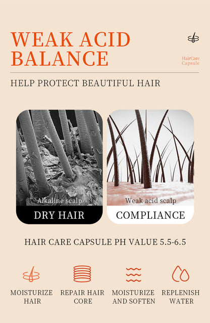 30pcs Hair Mask Argan Oil Hair Care Capsules