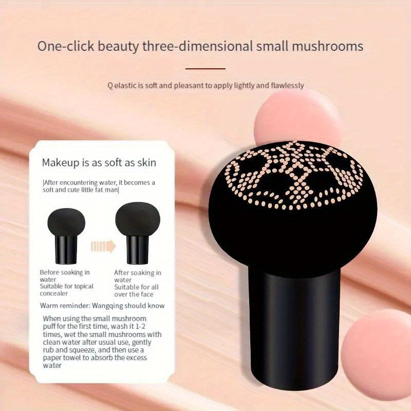 BB Cream Foundation With Mushroom Head Sponge