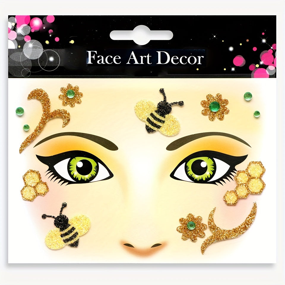 Festival Party Stage Makeup Stickers