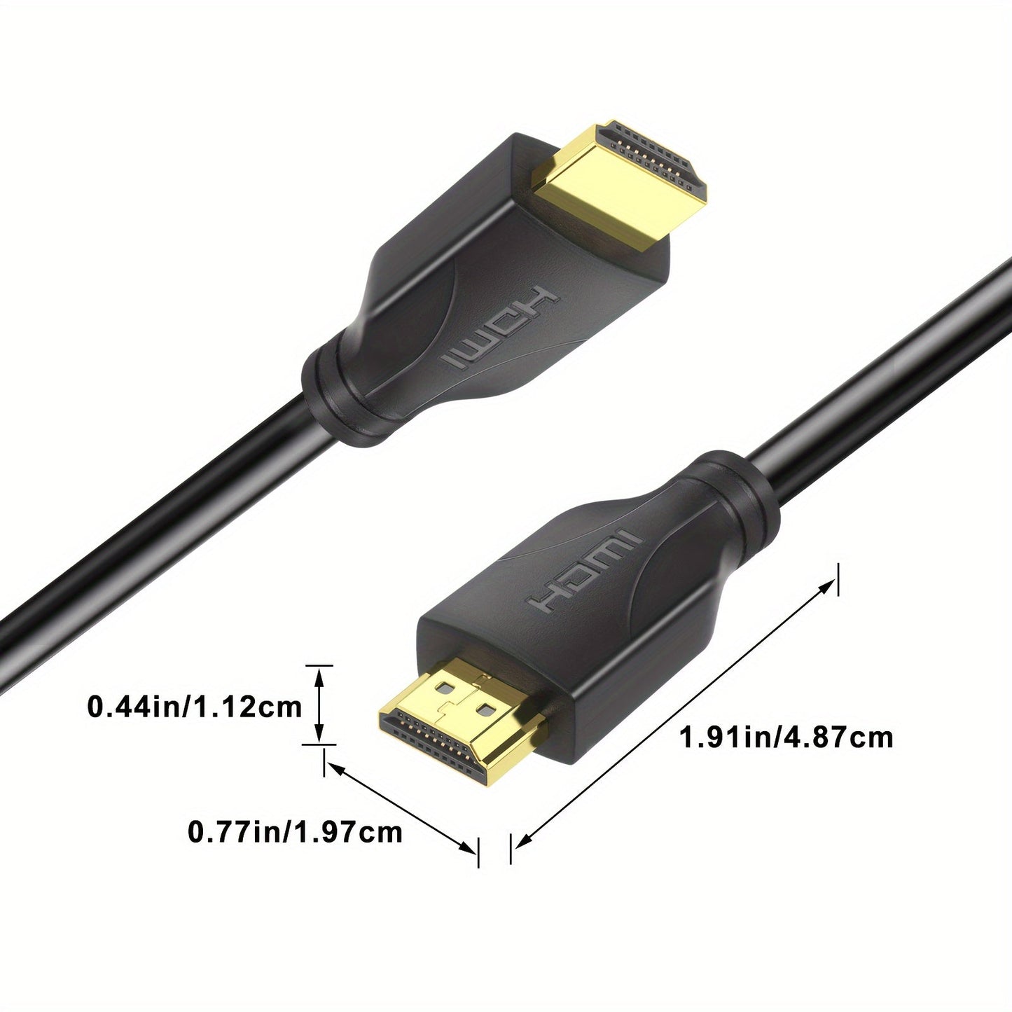 I-Zclive Ultra HD 4K HDTV Cable with Ethernet - High Speed 18Gbps, HDR, 3D, HDCP 2.2 Compatible for Monitors
