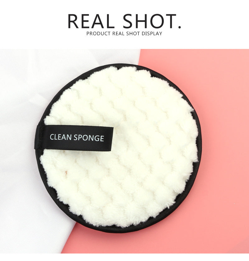 Makeup Remover Pads, Dual Sided Reusable Washable Make Up Removing Cloth Microfiber Pads