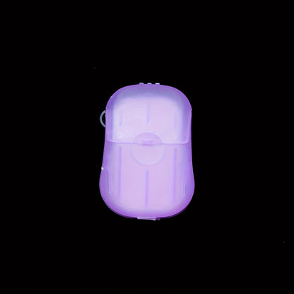 Travel Soap Sheets - Portable, Disposable, Scented Bath Foam Papers Sheets