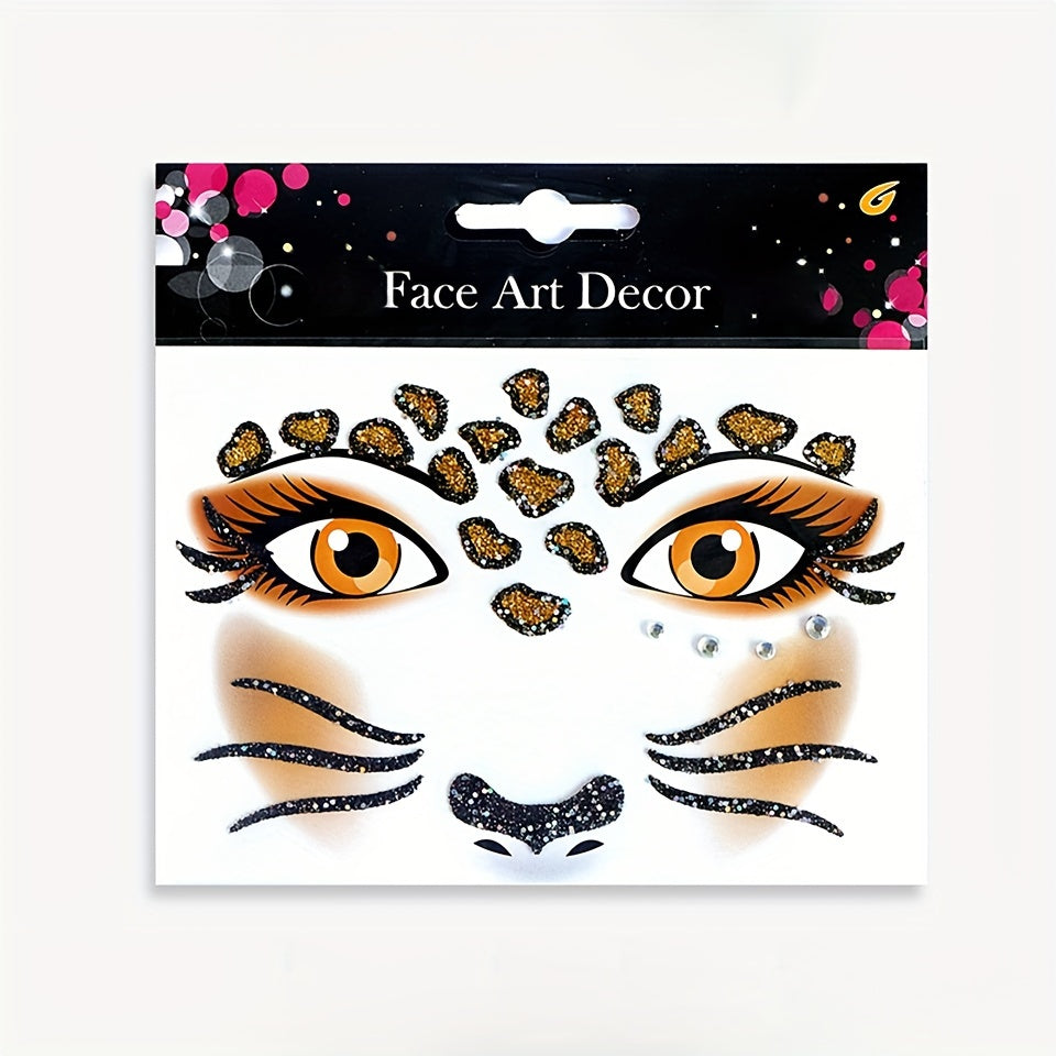 Festival Party Stage Makeup Stickers
