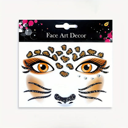 Festival Party Stage Makeup Stickers