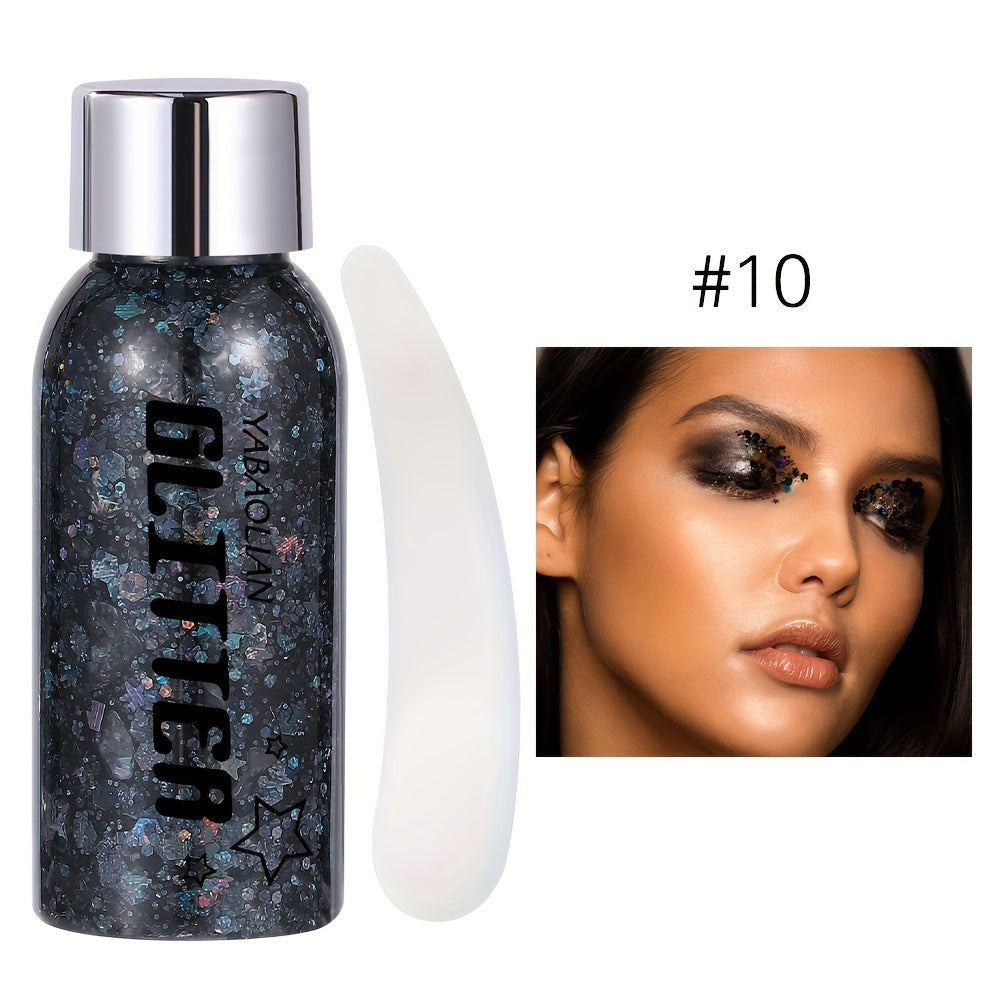 Long Lasting Mermaid Sequins Body Glitter Gel