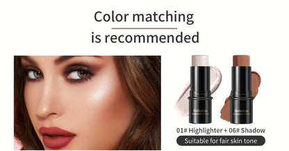 3-in-1 Highlighter, Concealer, Contouring, And Bronzer Stick