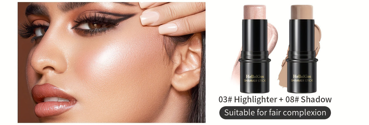 3-in-1 Highlighter, Concealer, Contouring, And Bronzer Stick