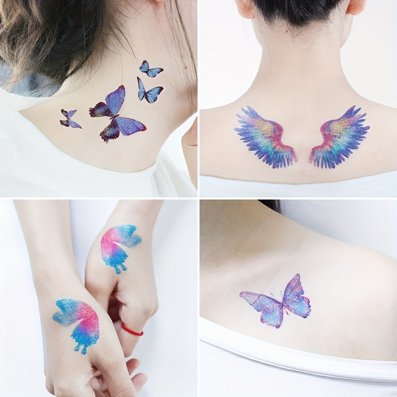 Glitter Face Tattoo Stickers